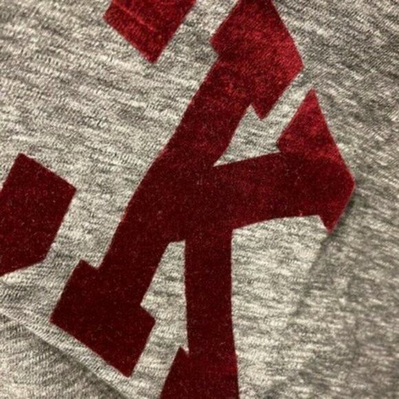 Zadig & Voltaire Flocked Rock Detail Tee Gray M - Picture 6 of 12